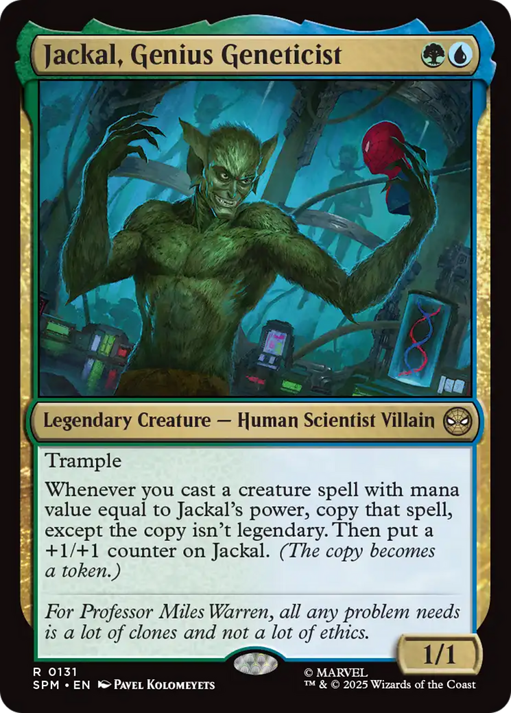 Jackal, Genius Geneticist [Marvel's Spider-Man] | Exor Games Truro