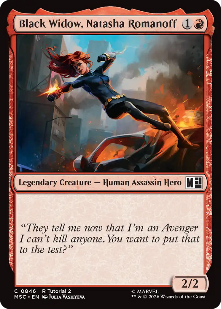 Black Widow, Natasha Romanoff [Marvel Super Heroes Commander] | Exor Games Truro
