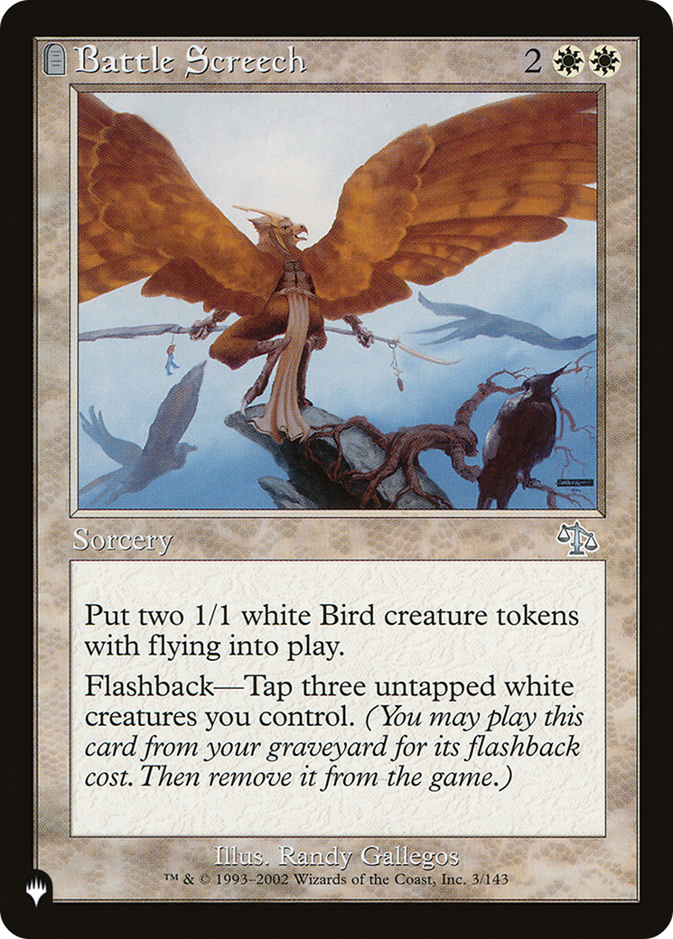 Battle Screech [The List] | Exor Games Truro
