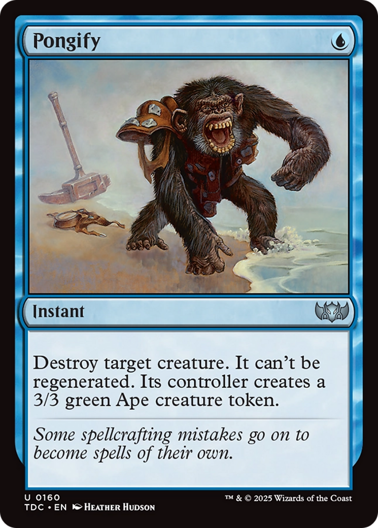 Pongify [Tarkir: Dragonstorm Commander] | Exor Games Truro