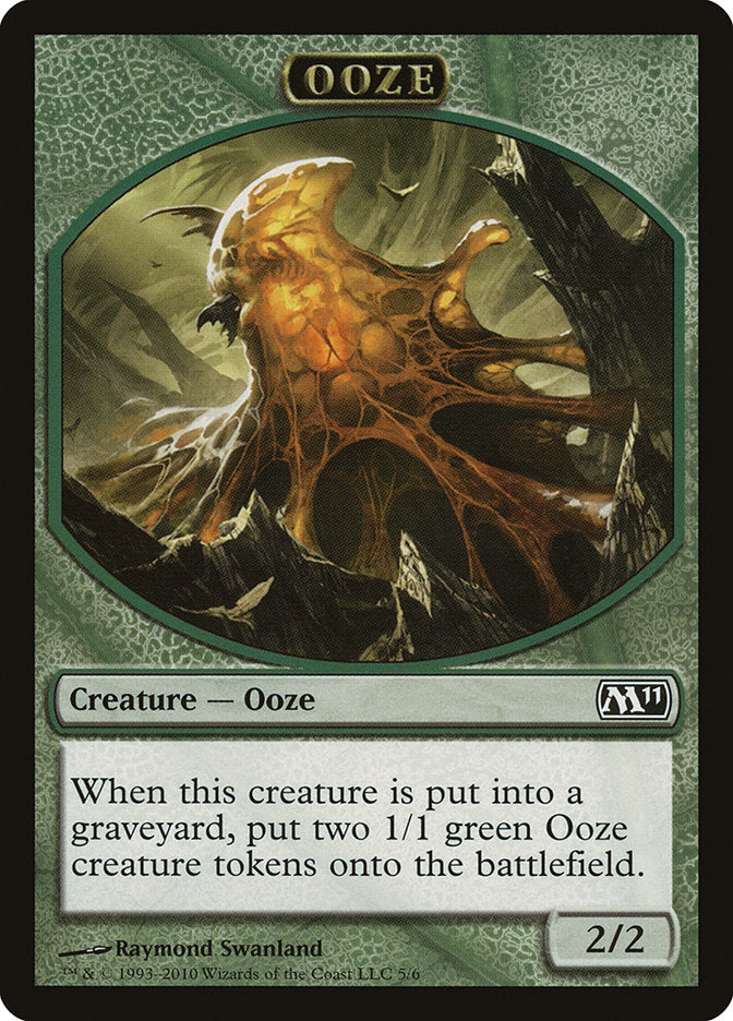 Ooze Token (5/6) [Magic 2011 Tokens] | Exor Games Truro