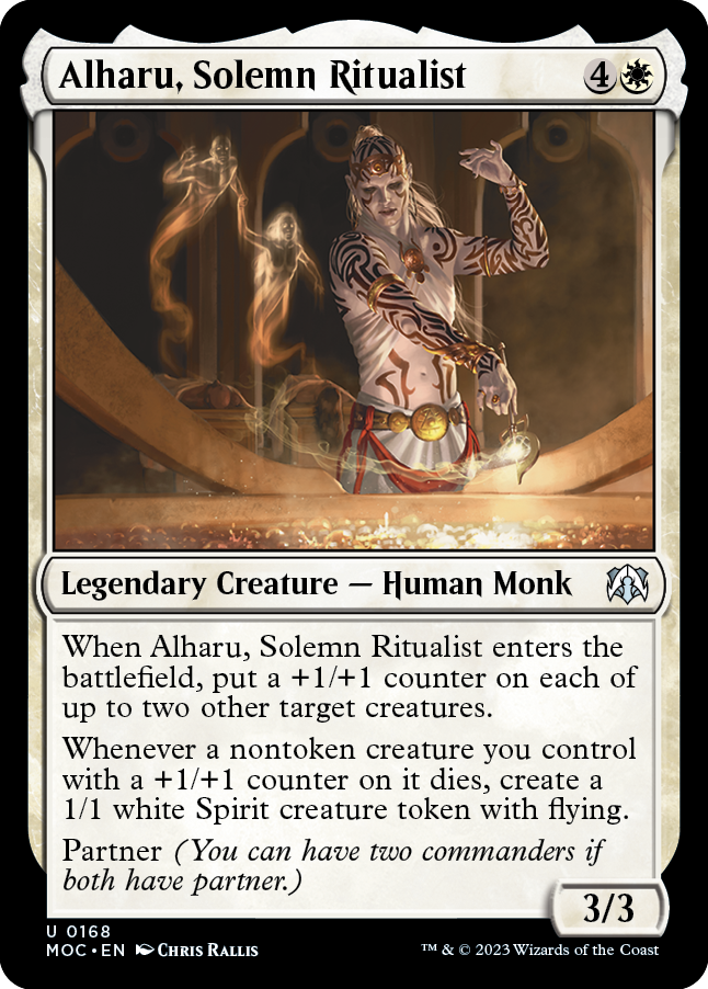 Alharu, Solemn Ritualist [March of the Machine Commander] | Exor Games Truro