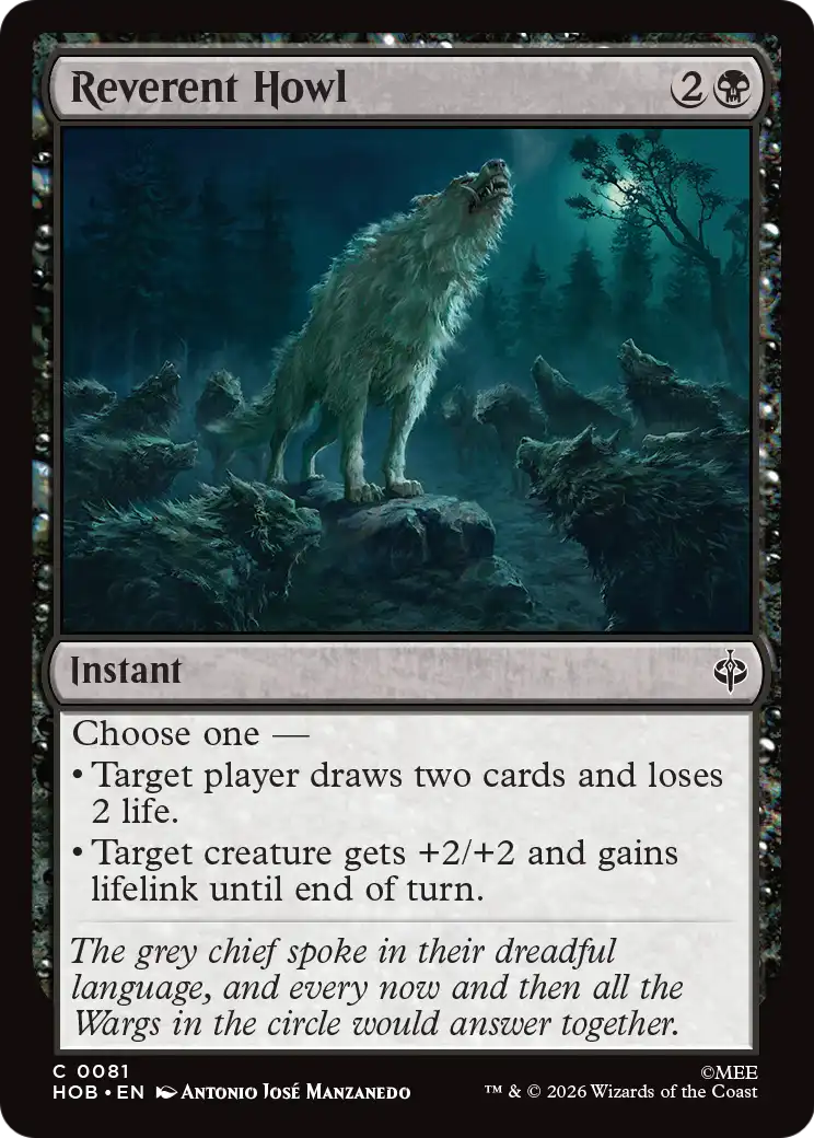 Reverent Howl [The Hobbit] | Exor Games Truro