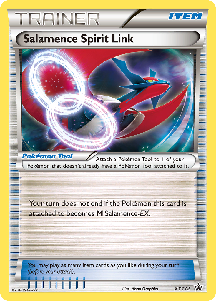 Salamence Spirit Link (XY172) [XY: Black Star Promos] | Exor Games Truro