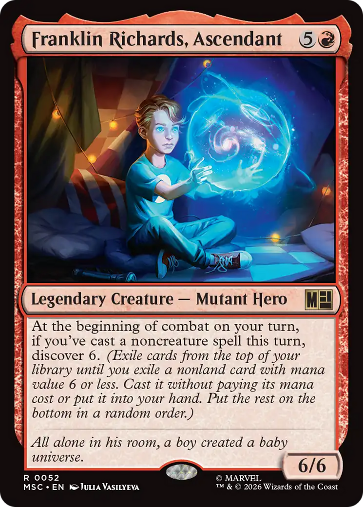 Franklin Richards, Ascendant (Surge Foil) [Marvel Super Heroes Commander] | Exor Games Truro
