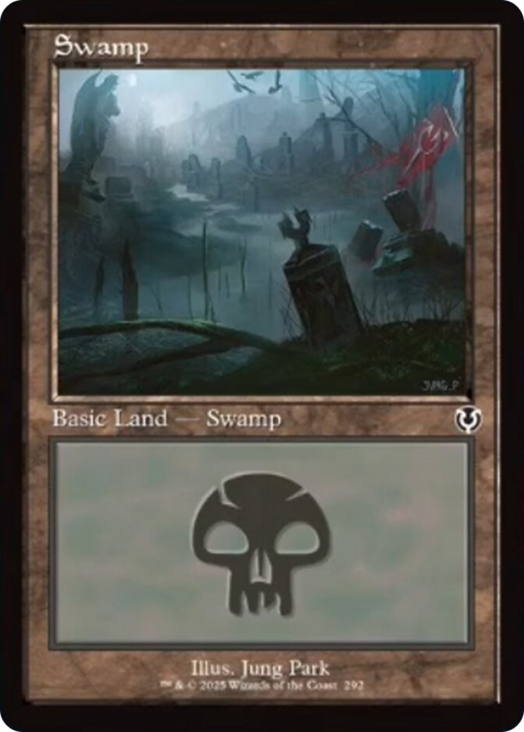 Swamp (292) (Retro Frame) [Innistrad Remastered] | Exor Games Truro