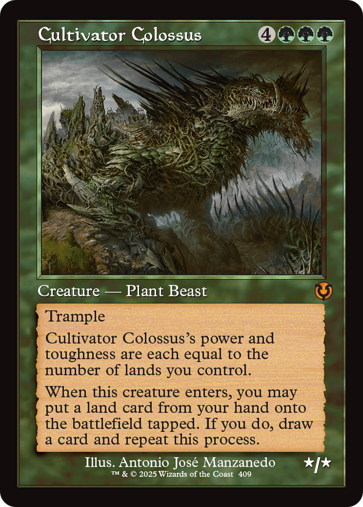 Cultivator Colossus (Retro Frame) [Innistrad Remastered] | Exor Games Truro