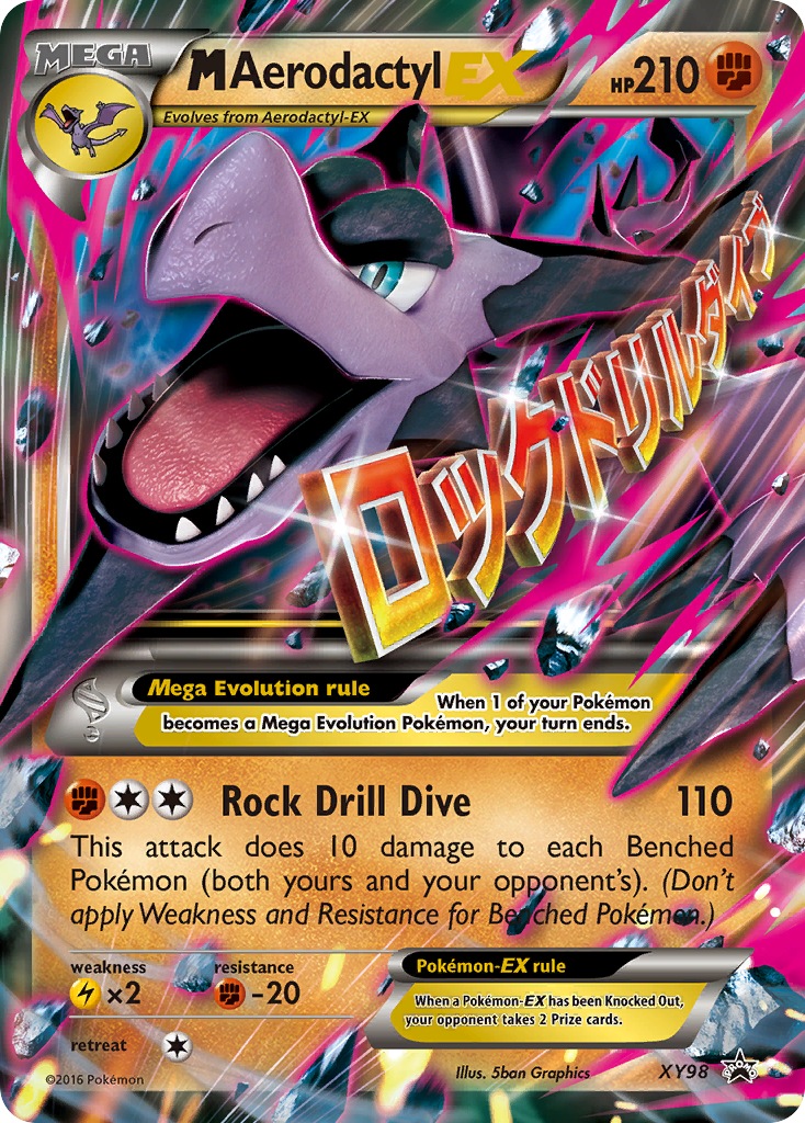 M Aerodactyl EX (XY98) [XY: Black Star Promos] | Exor Games Truro