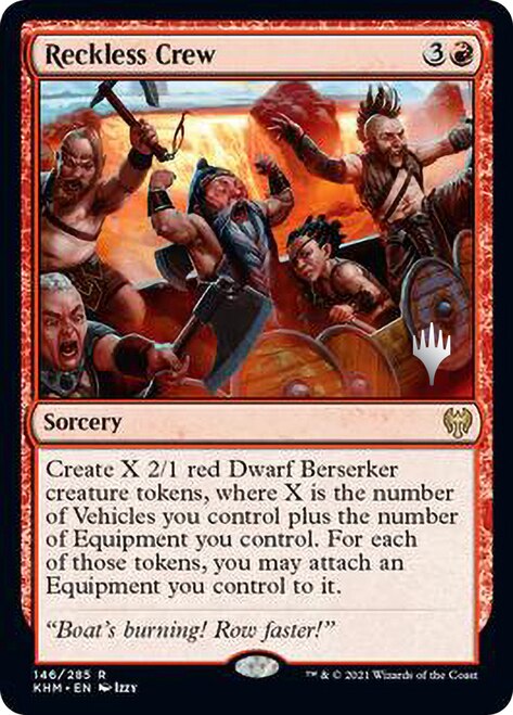 Reckless Crew (Promo Pack) [Kaldheim Promos] | Exor Games Truro