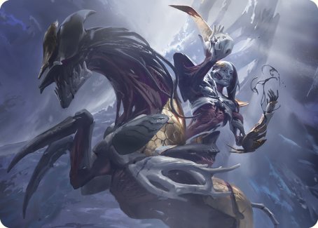 Ria Ivor, Bane of Bladehold Art Card [Phyrexia: All Will Be One Art Series] | Exor Games Truro