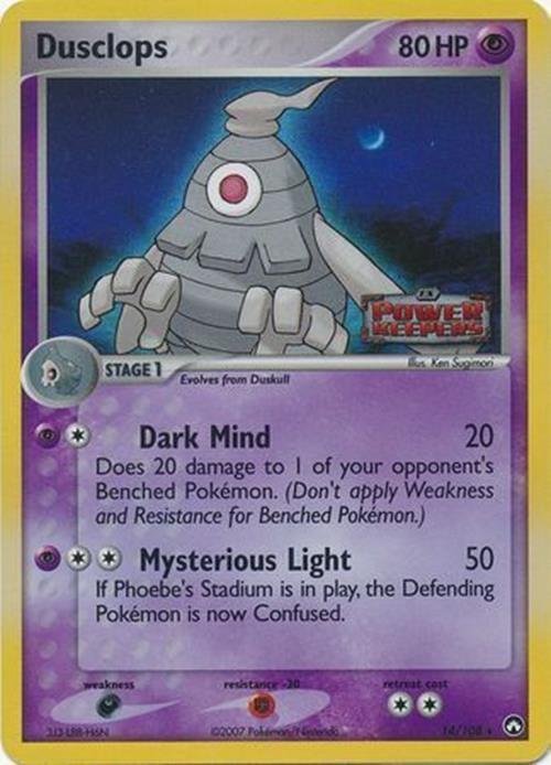 Dusclops (14/108) (Stamped) [EX: Power Keepers] | Exor Games Truro
