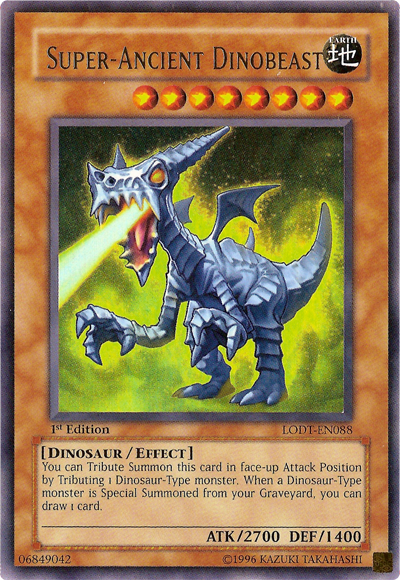 Super-Ancient Dinobeast [LODT-EN088] Ultra Rare | Exor Games Truro