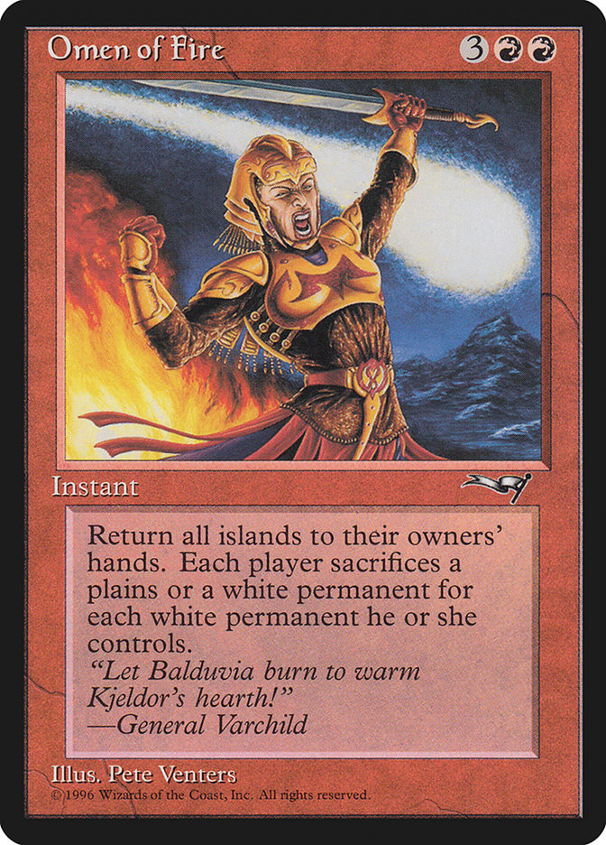 Omen of Fire [Alliances] | Exor Games Truro
