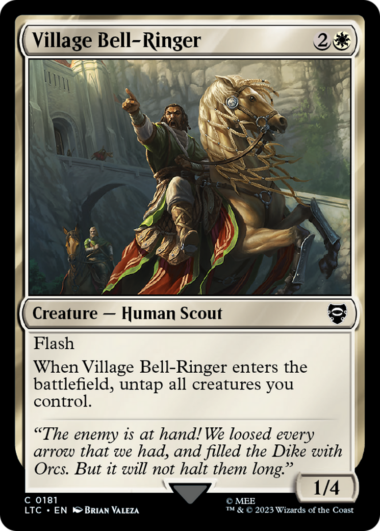 Village Bell-Ringer [The Lord of the Rings: Tales of Middle-Earth Commander] | Exor Games Truro