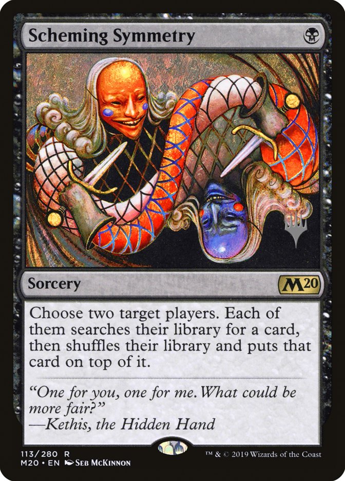 Scheming Symmetry (Promo Pack) [Core Set 2020 Promos] | Exor Games Truro