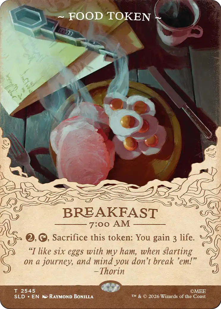 Food Token (2545) [Secret Lair Drop Series] | Exor Games Truro