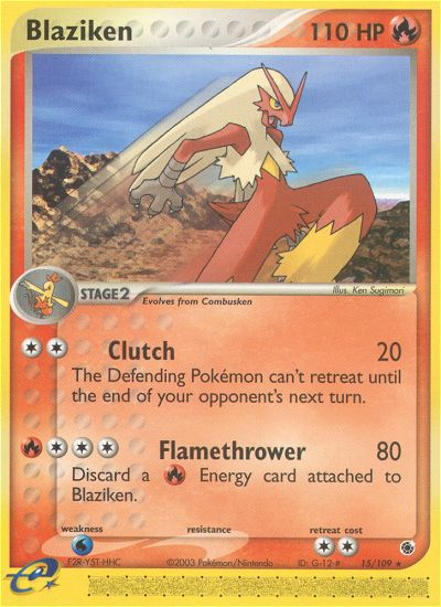 Blaziken (15/109) [EX: Ruby & Sapphire] | Exor Games Truro