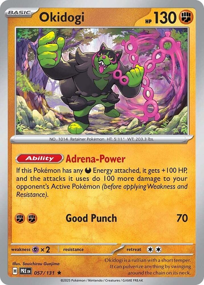 Okidogi (057/131) [Scarlet & Violet: Prismatic Evolutions] | Exor Games Truro
