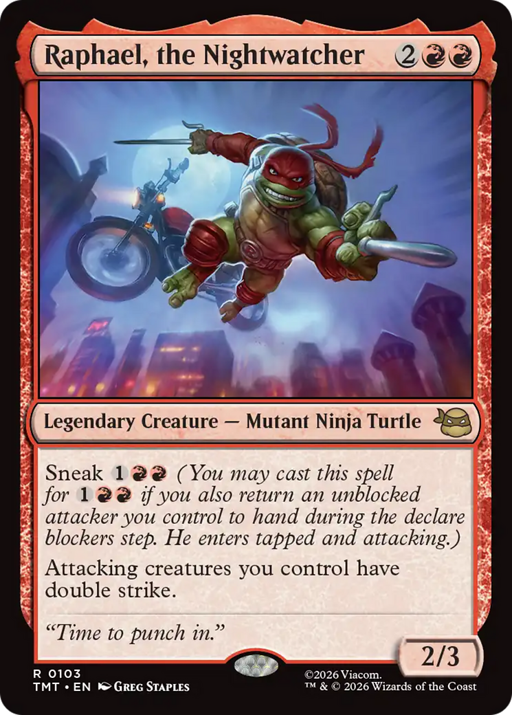 Raphael, the Nightwatcher [Teenage Mutant Ninja Turtles] | Exor Games Truro