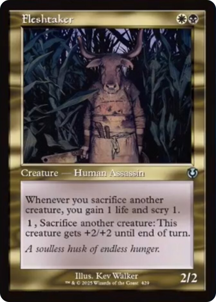Fleshtaker (Retro Frame) [Innistrad Remastered] | Exor Games Truro