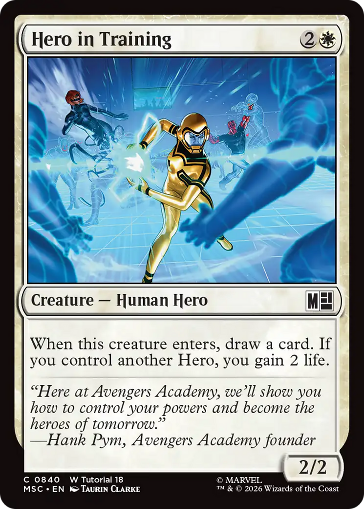 Hero in Training [Marvel Super Heroes Commander] | Exor Games Truro