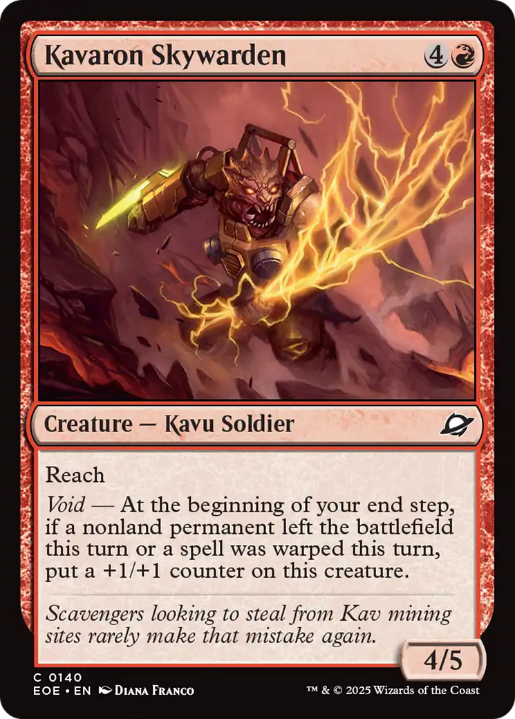 Kavaron Skywarden [Edge of Eternities] | Exor Games Truro