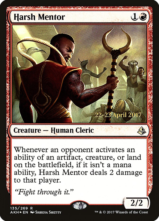 Harsh Mentor [Amonkhet Prerelease Promos] | Exor Games Truro