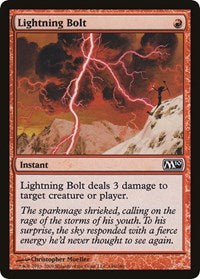 Lightning Bolt (M10) (Oversized) [Oversize Cards] | Exor Games Truro