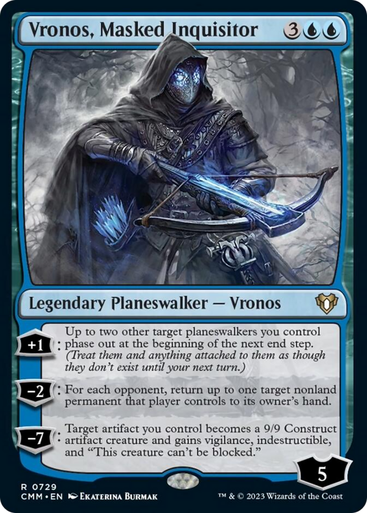 Vronos, Masked Inquisitor [Commander Masters] | Exor Games Truro