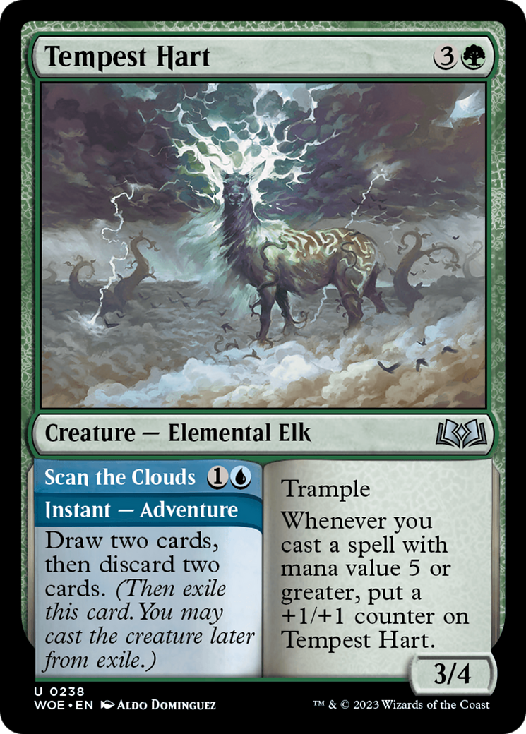 Tempest Hart // Scan the Clouds [Wilds of Eldraine] | Exor Games Truro