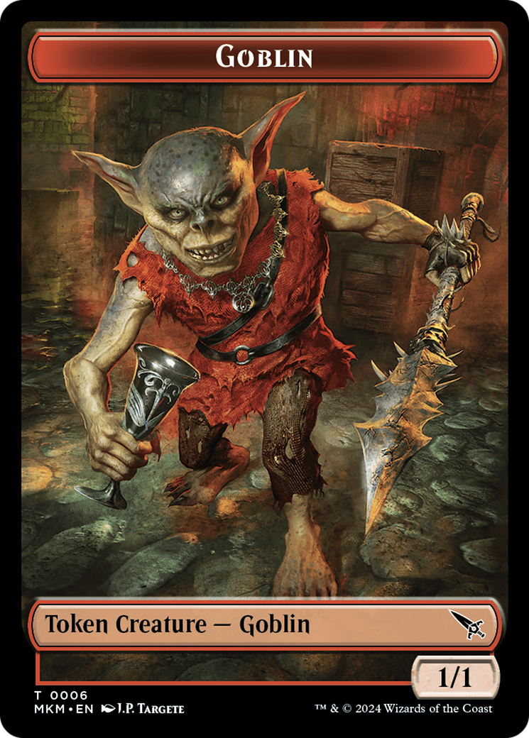 Goblin Token [Murders at Karlov Manor Tokens] | Exor Games Truro