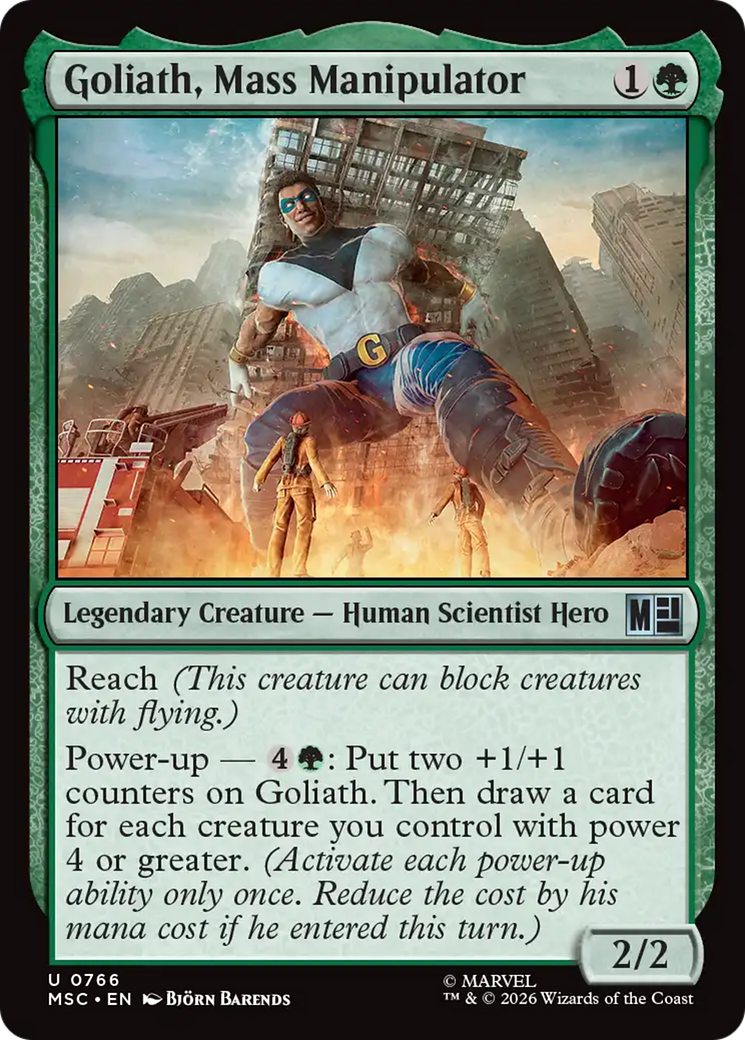 Goliath, Mass Manipulator [Marvel Super Heroes Commander] | Exor Games Truro