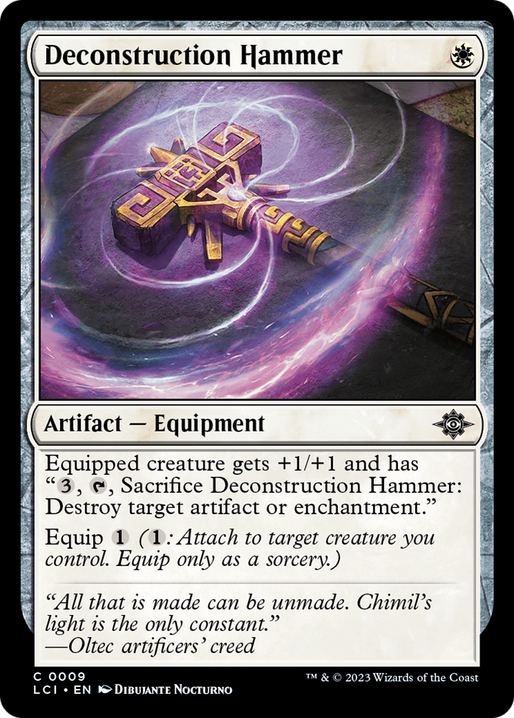 Deconstruction Hammer [The Lost Caverns of Ixalan] | Exor Games Truro