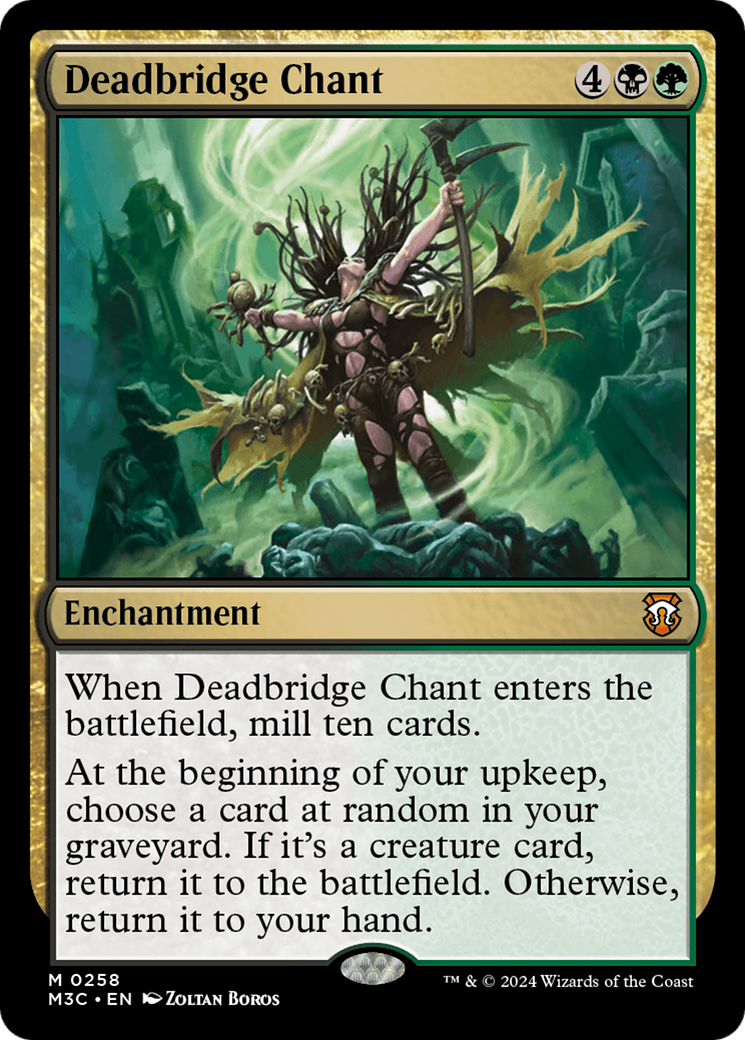 Deadbridge Chant (Ripple Foil) [Modern Horizons 3 Commander] | Exor Games Truro