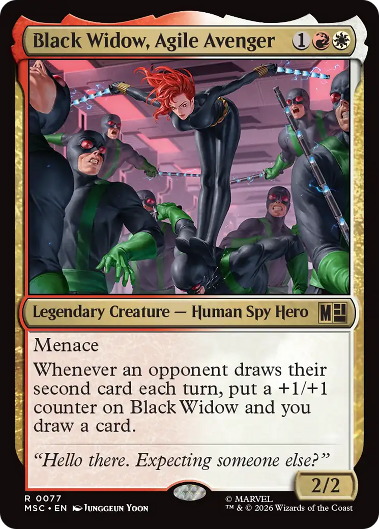 Black Widow, Agile Avenger [Marvel Super Heroes Commander] | Exor Games Truro