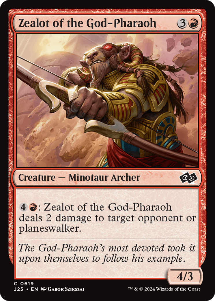 Zealot of the God-Pharaoh [Foundations Jumpstart] | Exor Games Truro