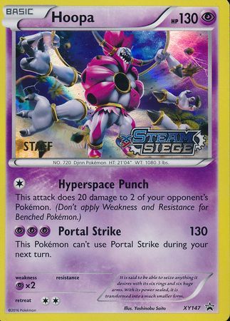 Hoopa (XY147) (Staff) [XY: Black Star Promos] | Exor Games Truro