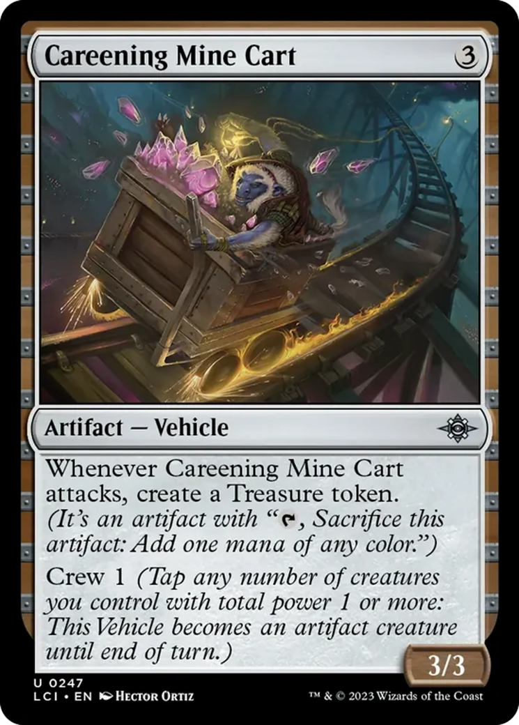 Careening Mine Cart [The Lost Caverns of Ixalan] | Exor Games Truro