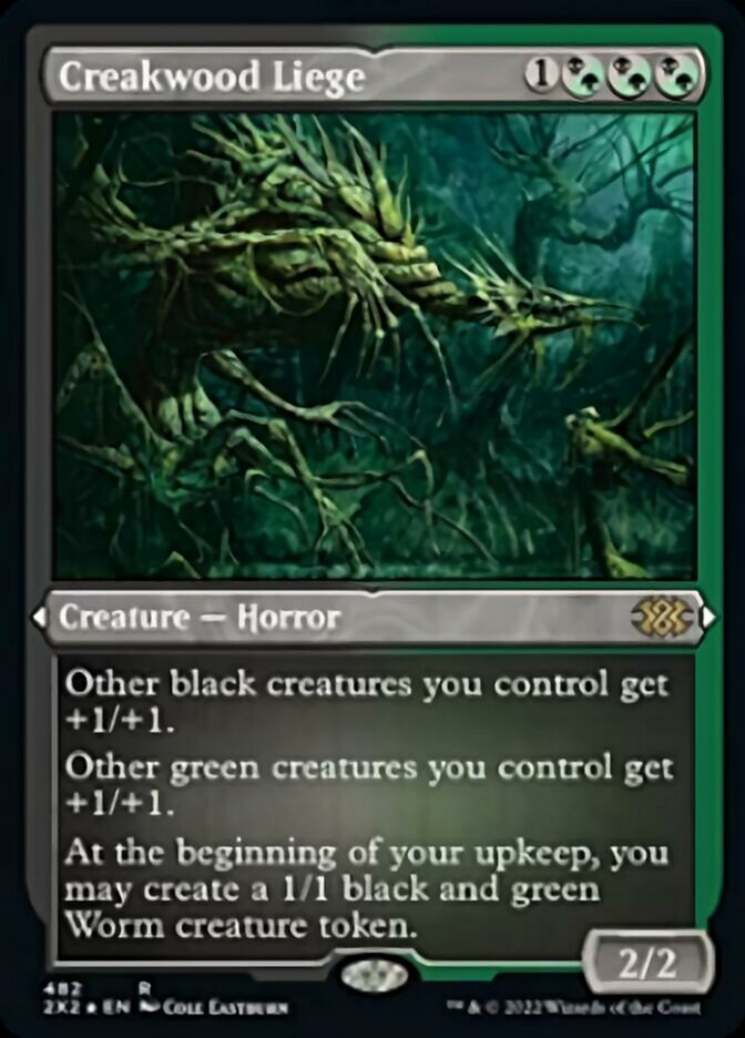 Creakwood Liege (Foil Etched) [Double Masters 2022] | Exor Games Truro