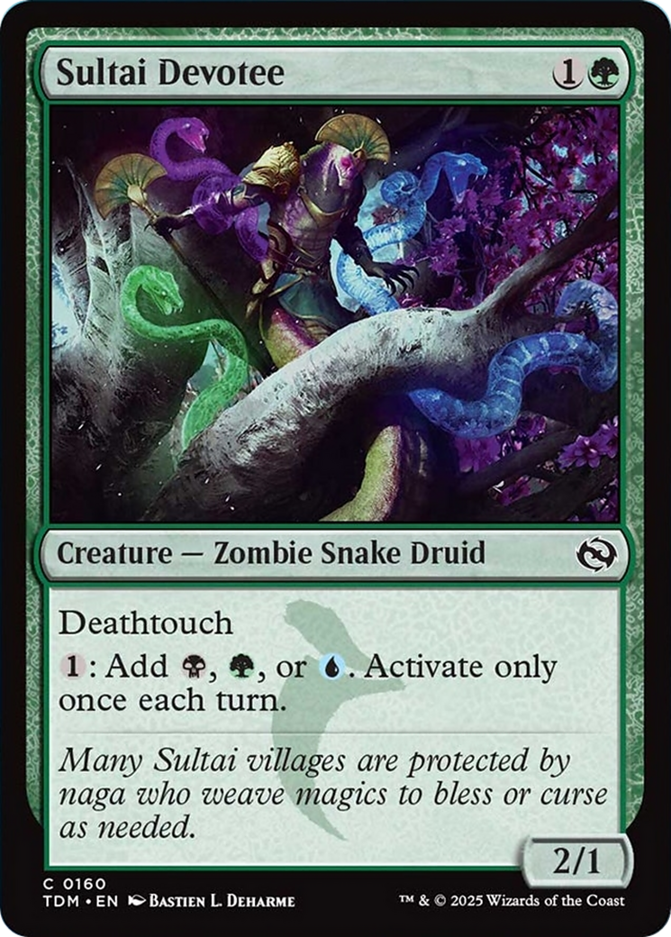Sultai Devotee [Tarkir: Dragonstorm] | Exor Games Truro