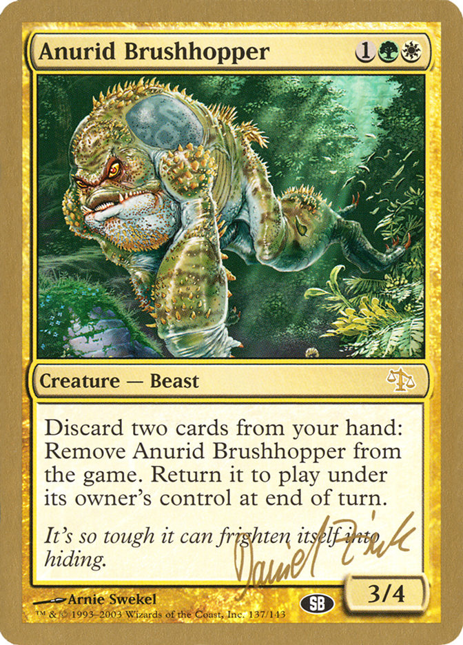 Anurid Brushhopper (Daniel Zink) (SB) [World Championship Decks 2003] | Exor Games Truro