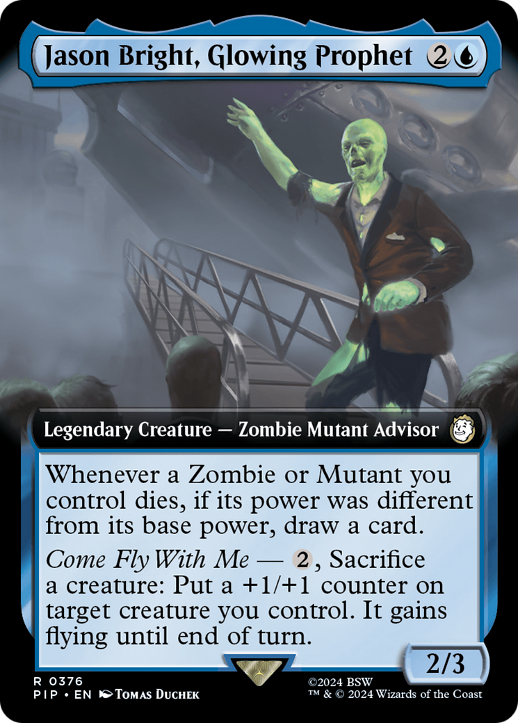 Jason Bright, Glowing Prophet (Extended Art) [Fallout] | Exor Games Truro