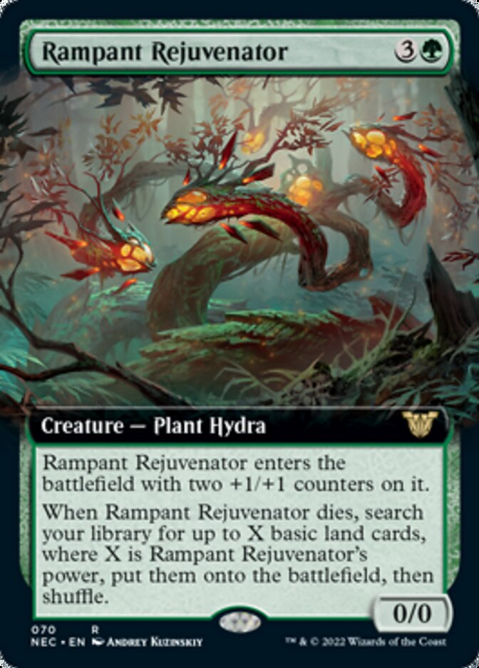 Rampant Rejuvenator (Extended Art) [Kamigawa: Neon Dynasty Commander] | Exor Games Truro