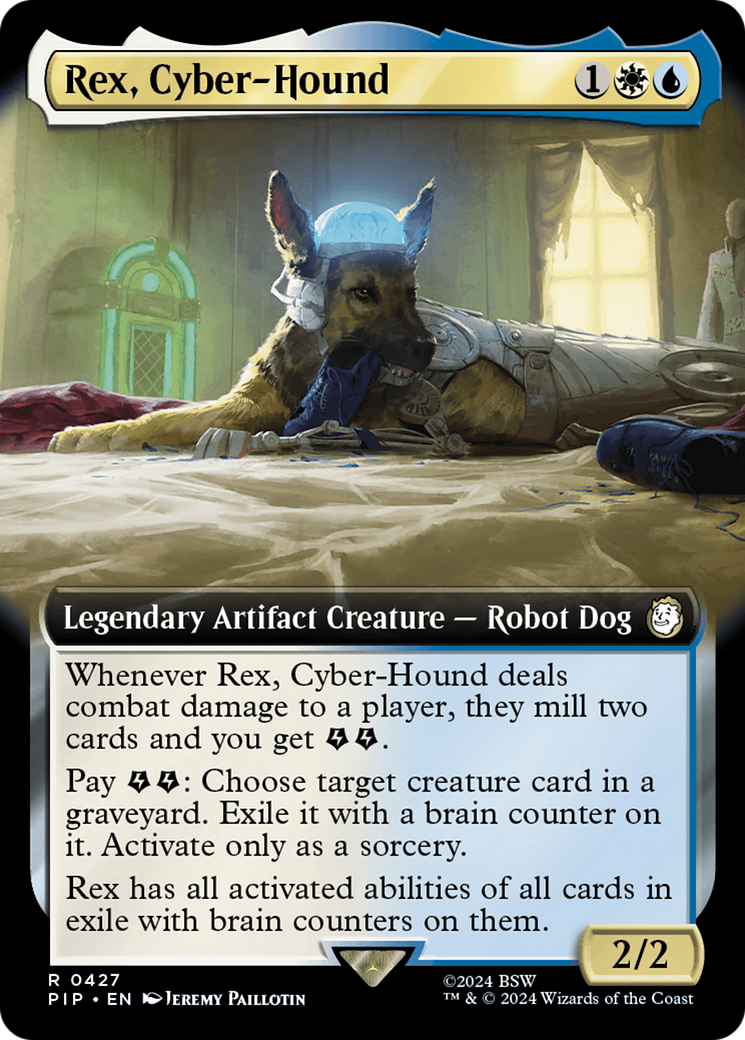 Rex, Cyber-Hound (Extended Art) [Fallout] | Exor Games Truro