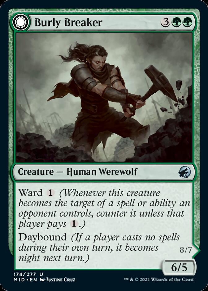 Burly Breaker // Dire-Strain Demolisher [Innistrad: Midnight Hunt] | Exor Games Truro