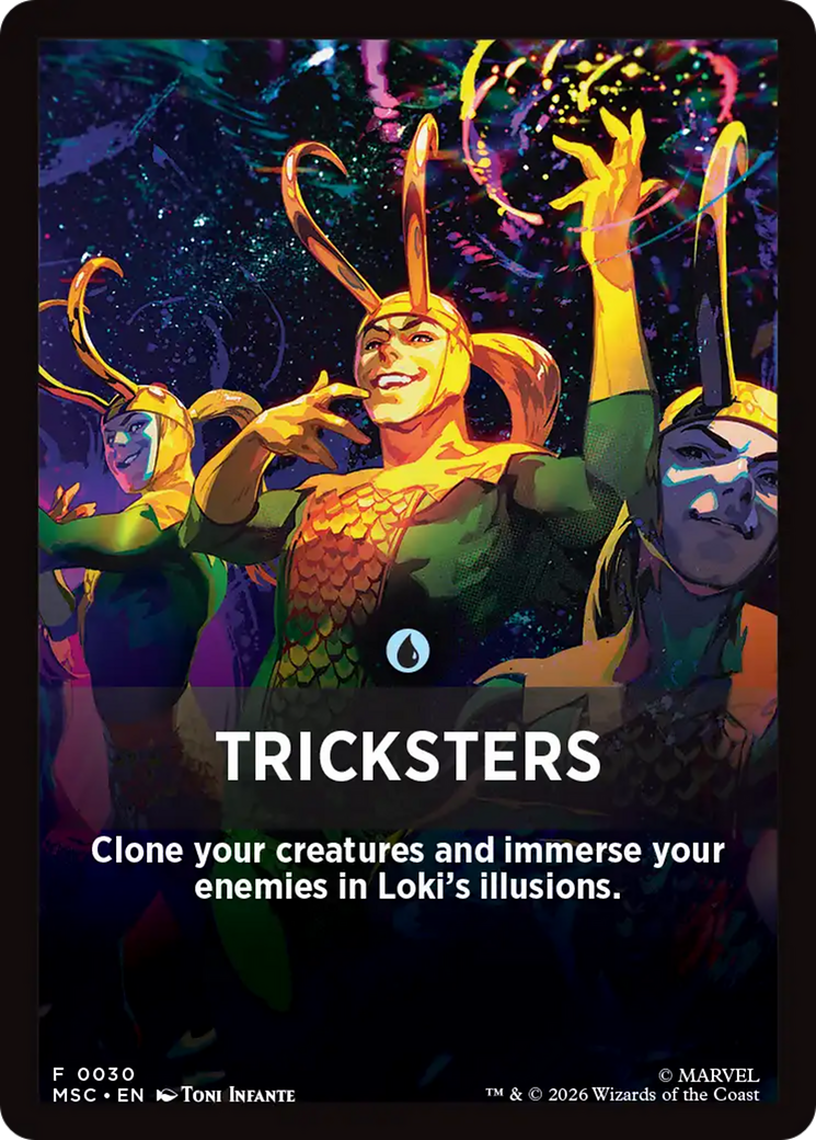 Tricksters Theme Card [Marvel Super Heroes Commander] | Exor Games Truro