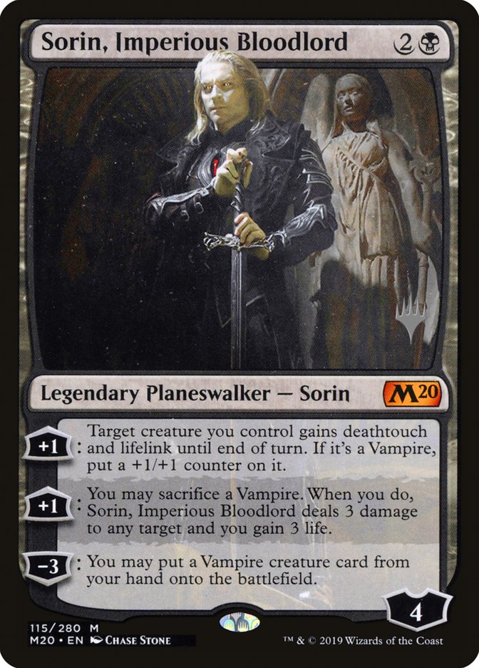 Sorin, Imperious Bloodlord (Promo Pack) [Core Set 2020 Promos] | Exor Games Truro