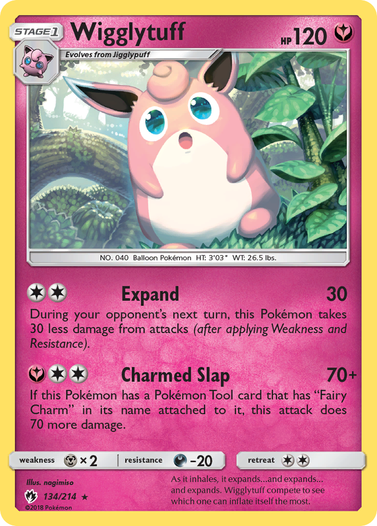 Wigglytuff (134/214) [Sun & Moon: Lost Thunder] | Exor Games Truro