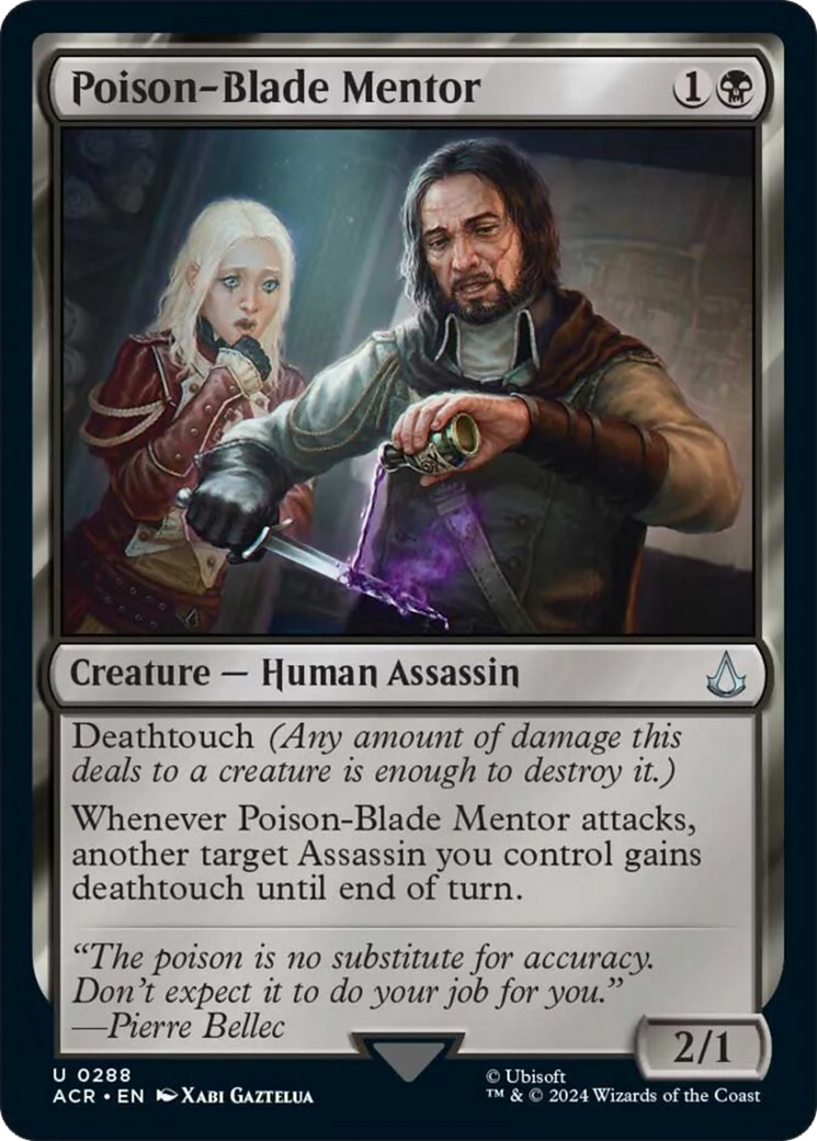 Poison-Blade Mentor [Assassin's Creed] | Exor Games Truro