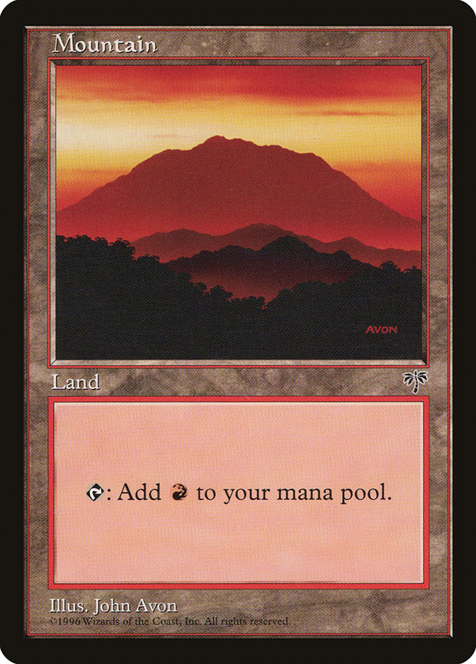 Mountain (Red Signature) [Mirage] | Exor Games Truro